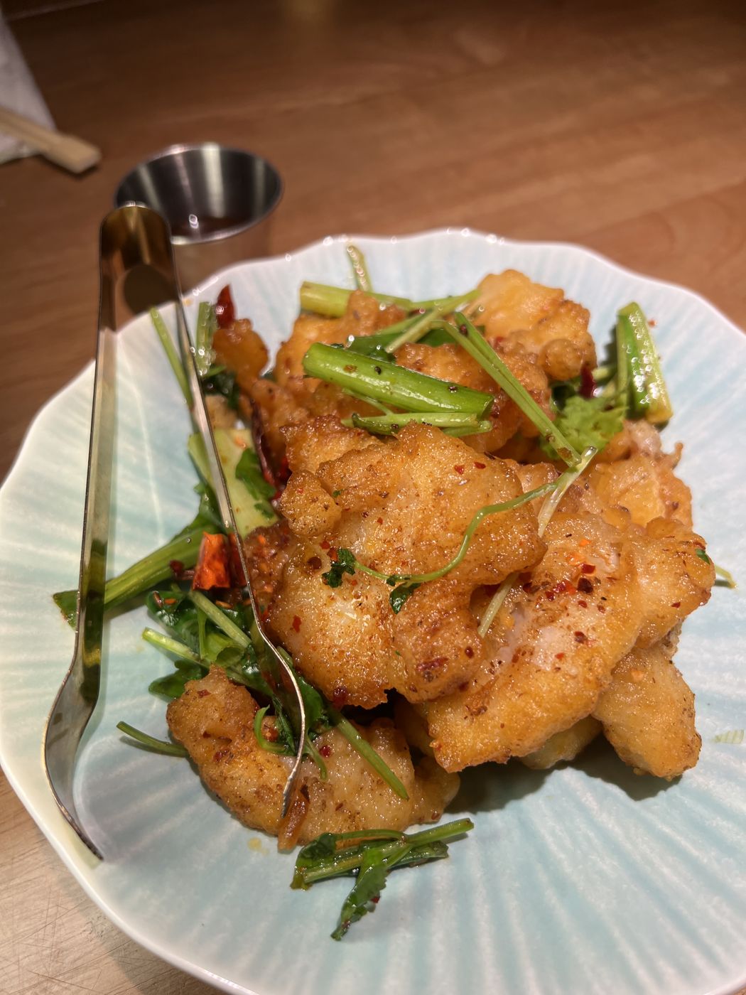 Crispy shrimp